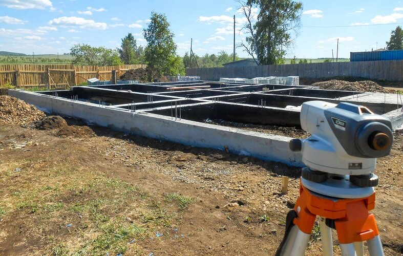 Заливка фундамента в Могилеве