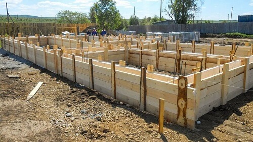 Ленточный фундамент в Могилеве