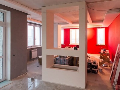 Монтаж перегородок из гипсокартона в Могилеве