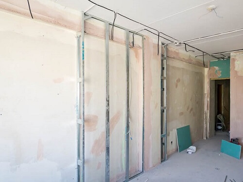 Обшивка стен гипсокартоном в Могилеве