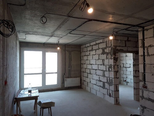 Разводка электропроводки в квартире в Могилеве