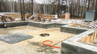 Строительство фундамента в Могилеве