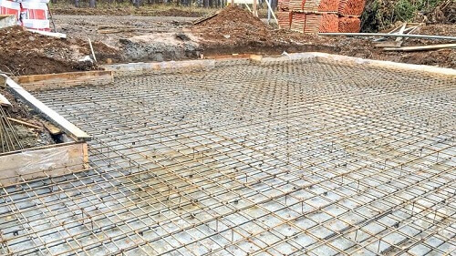 Плитный фундамент под дом в Могилеве