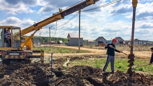 Свайно-ростверковый фундамент в Могилеве