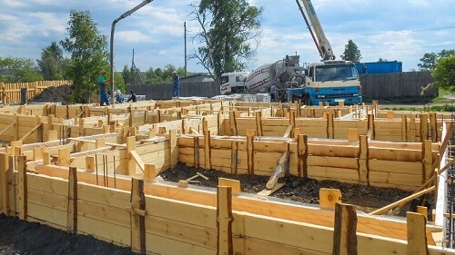 Свайный фундамент с ростверком в Могилеве