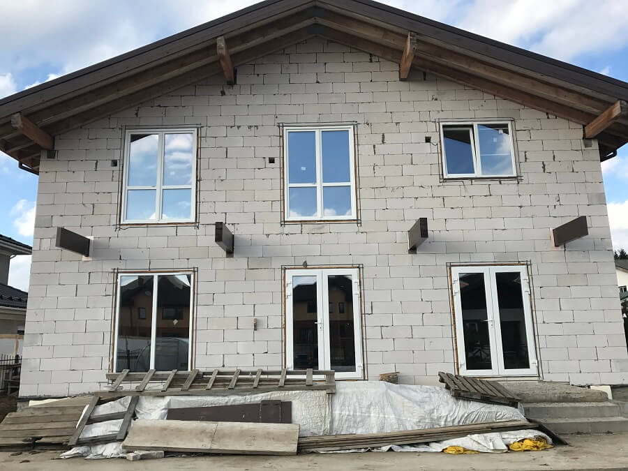 Утепление стен дома в Могилеве