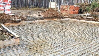 Заливка фундамента под дом в Могилеве