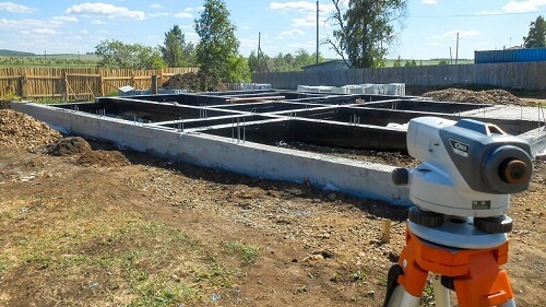 Заливка ленточного фундамента в Могилеве