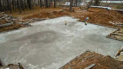 Монолитный фундамент под ключ в Могилеве