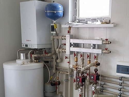 Обвязка котла отопления в Могилеве